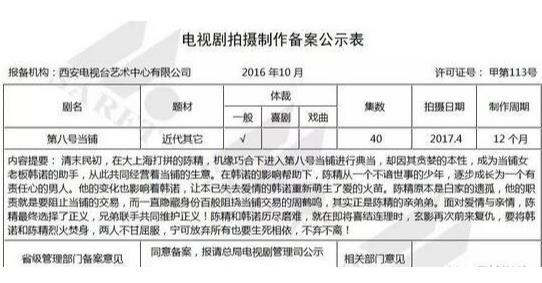 靳东2017新剧,第八号当铺翻拍靳东