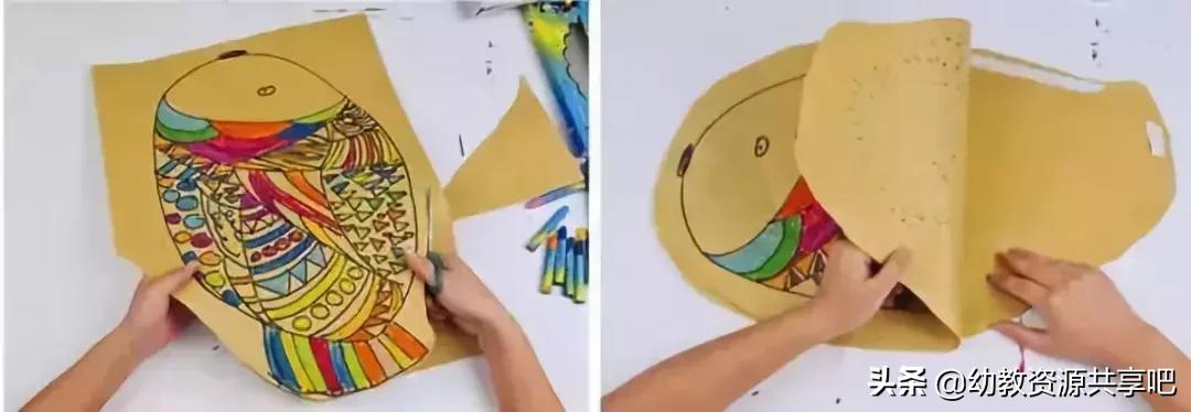 蛋壳纸杯做的简易手工,用蛋壳做的站立手工作品