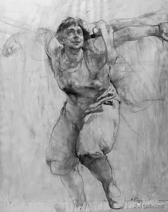 大师的素描线条,大师的素描几何体