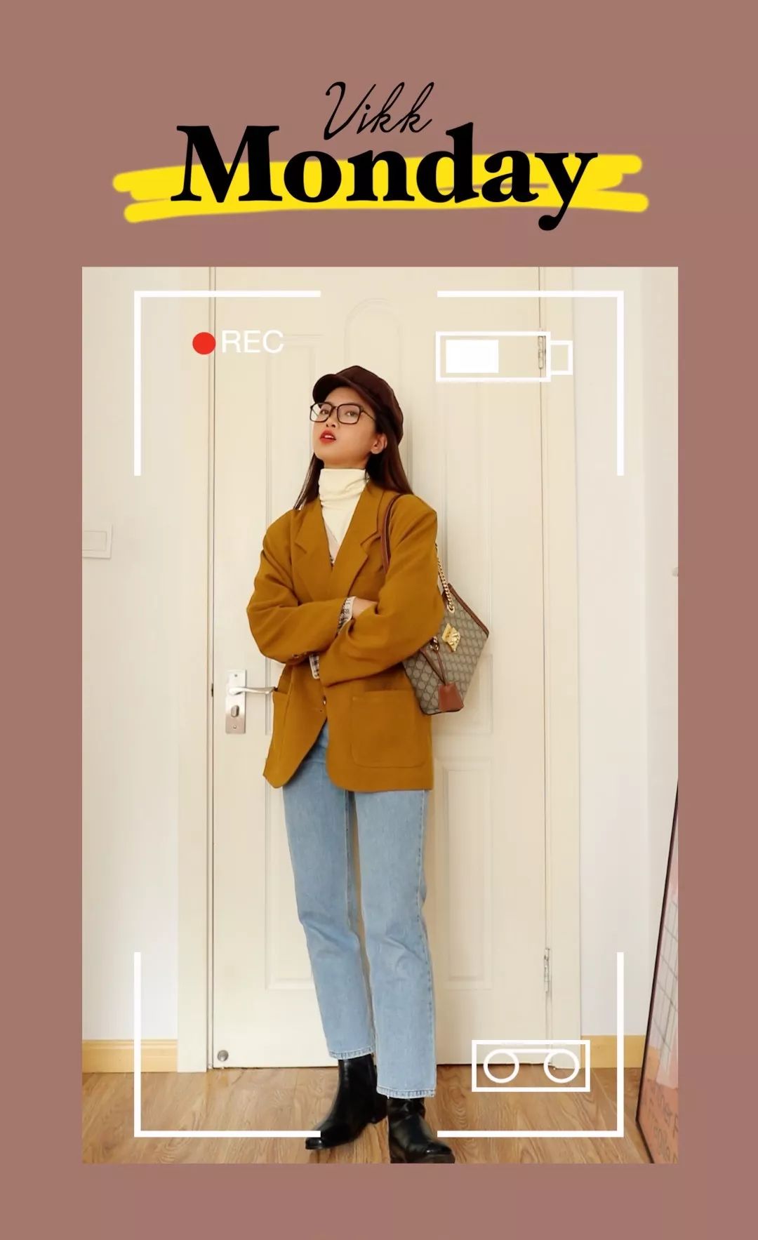 初冬复古日杂风一周穿搭/WINTERLOOKBOOK