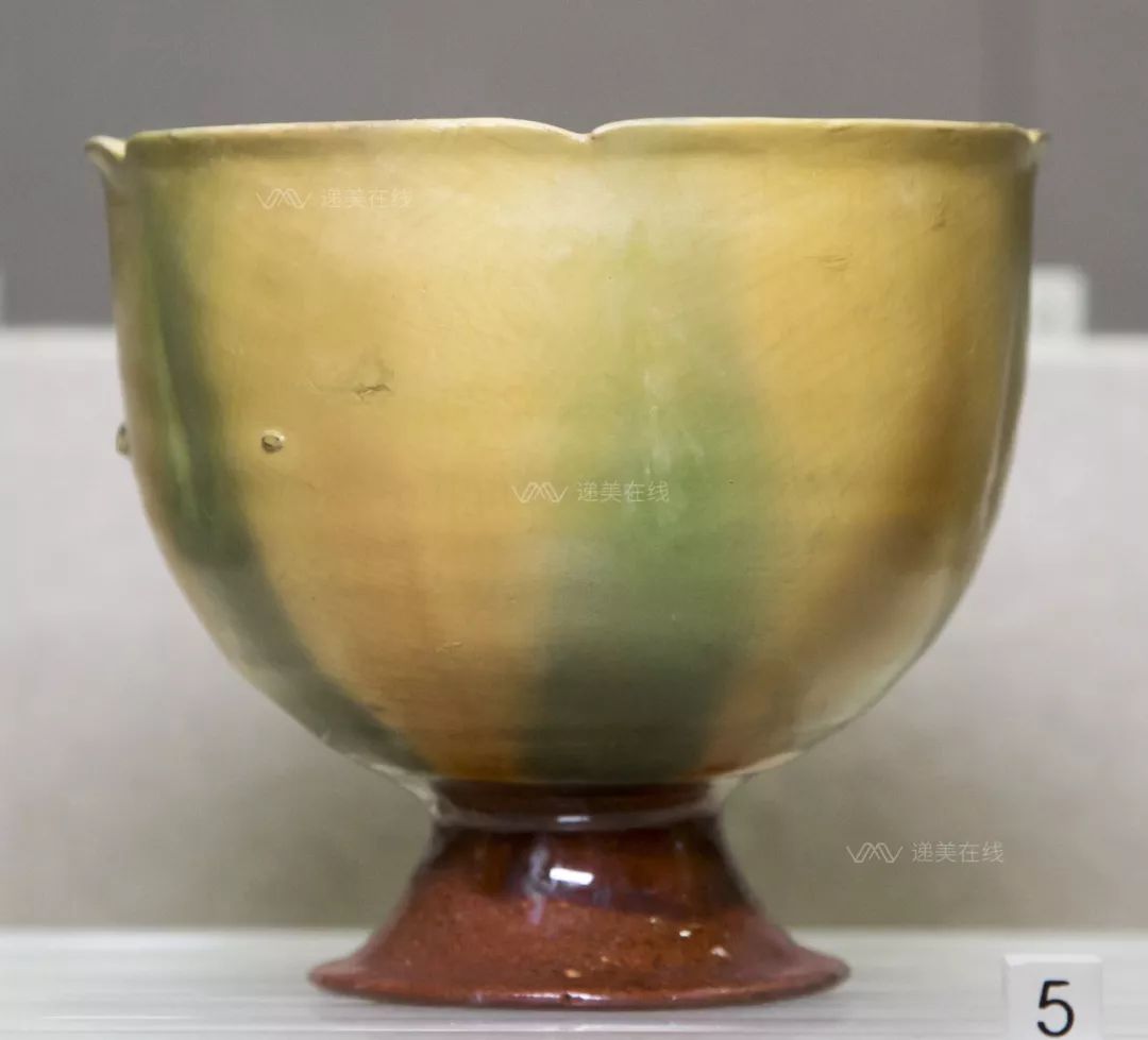 唐代邛崃窑三彩瓷器,唐代邛崃窑三彩精品瓷器