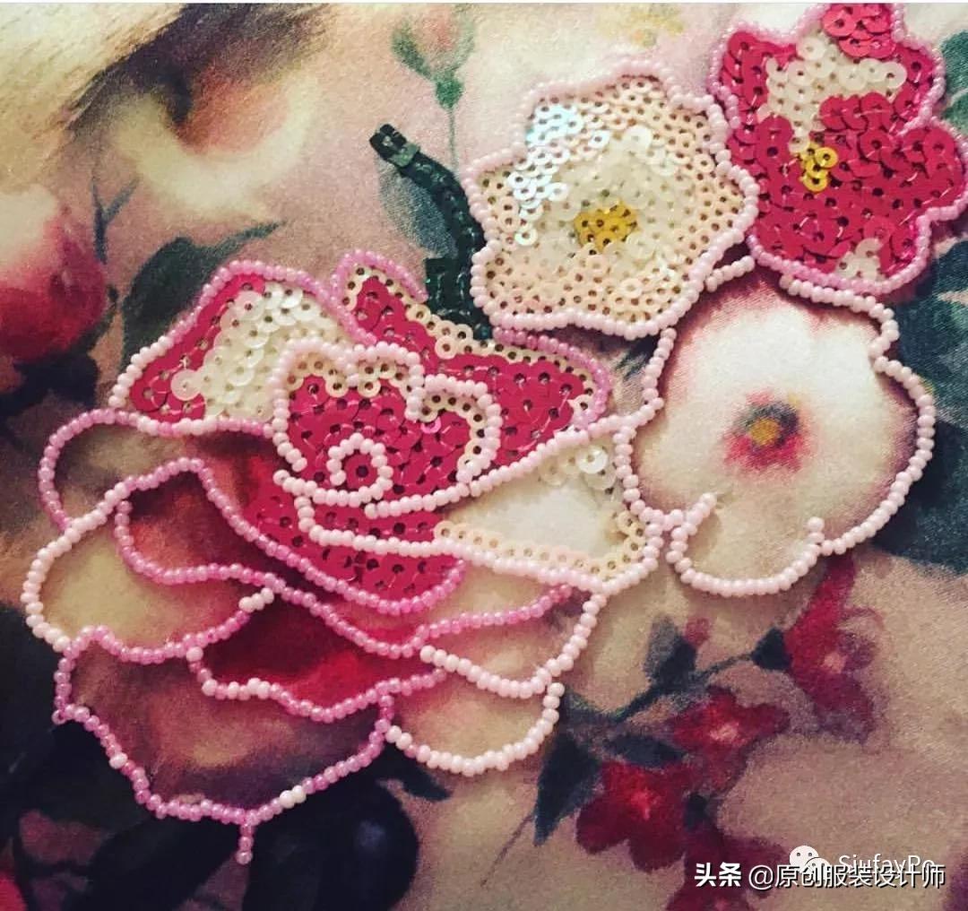 服装绣花工艺大全,服装绣花工艺图解说明