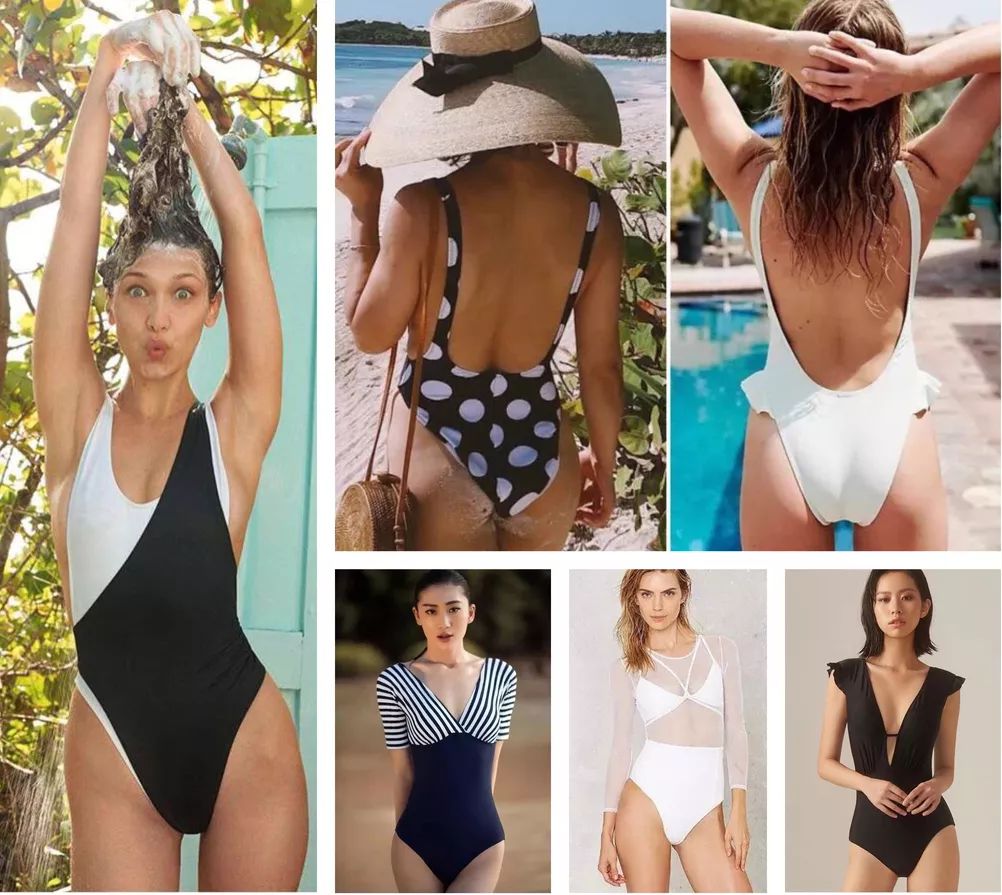 海上旅游必备泳衣有哪些,高颜值海岛度假泳衣无边泳池