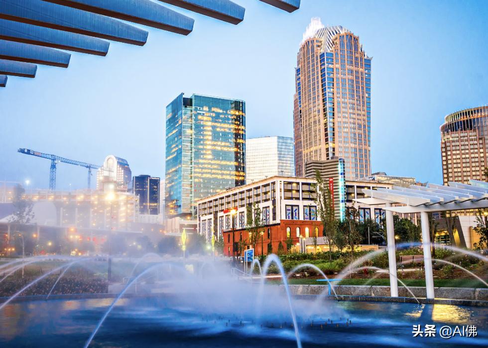 美国50个州发达城市分布图,美国50大城市最新排名