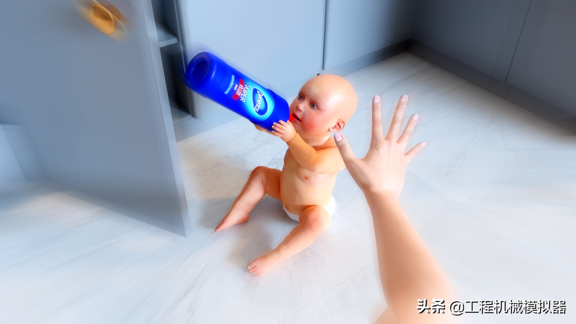 分娩阵痛模拟器,模拟妈妈怀孕一日体验感悟