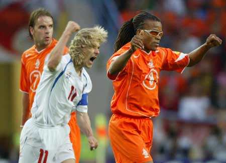 欧洲杯捷克荷兰经典战绩,欧洲杯经典战役2008
