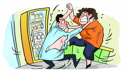 一句口头禅，扬州一男一女“杠”上了，衣服撕了，腿部还有牙印