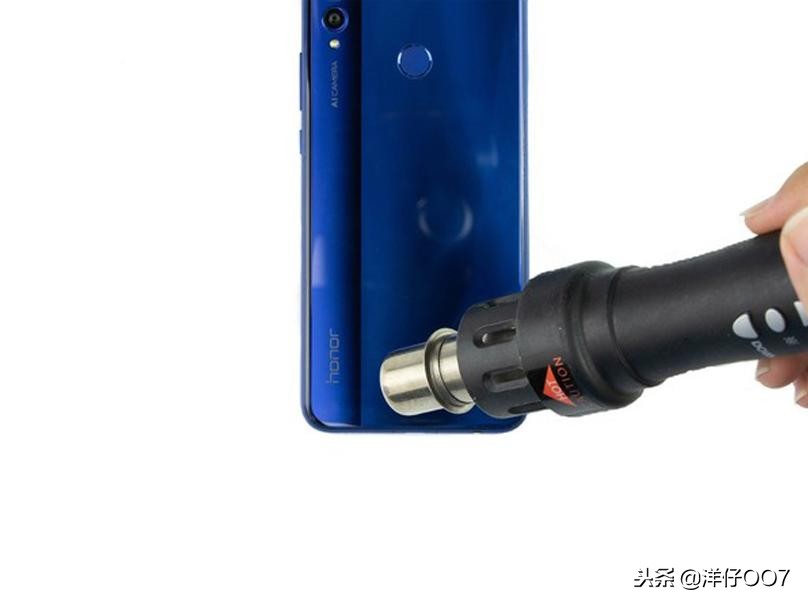 荣耀8x后壳玻璃拆解,荣耀8x听筒拆解视频