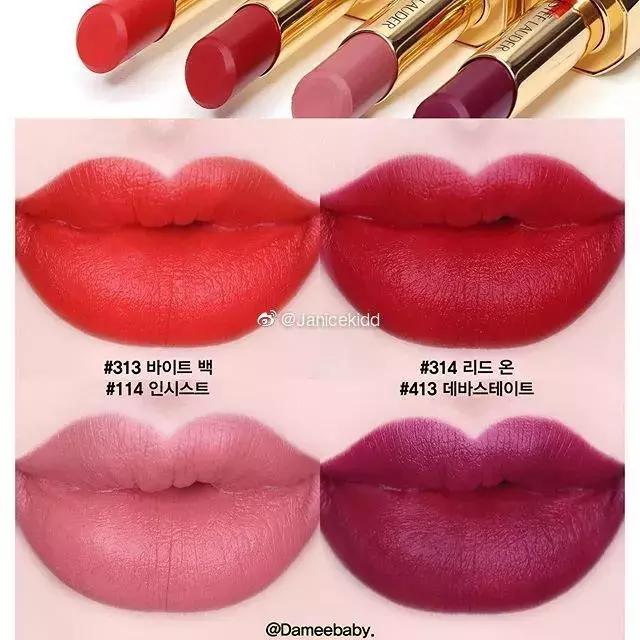 樱桃色同款口红,女明星用的樱桃红口红